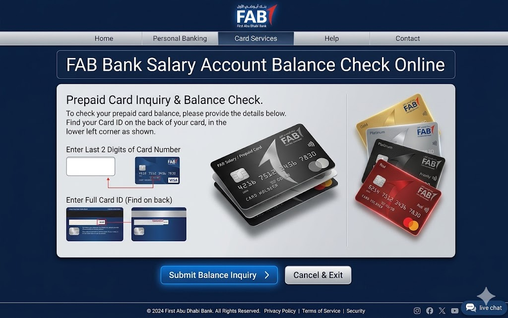 fab bank salary account