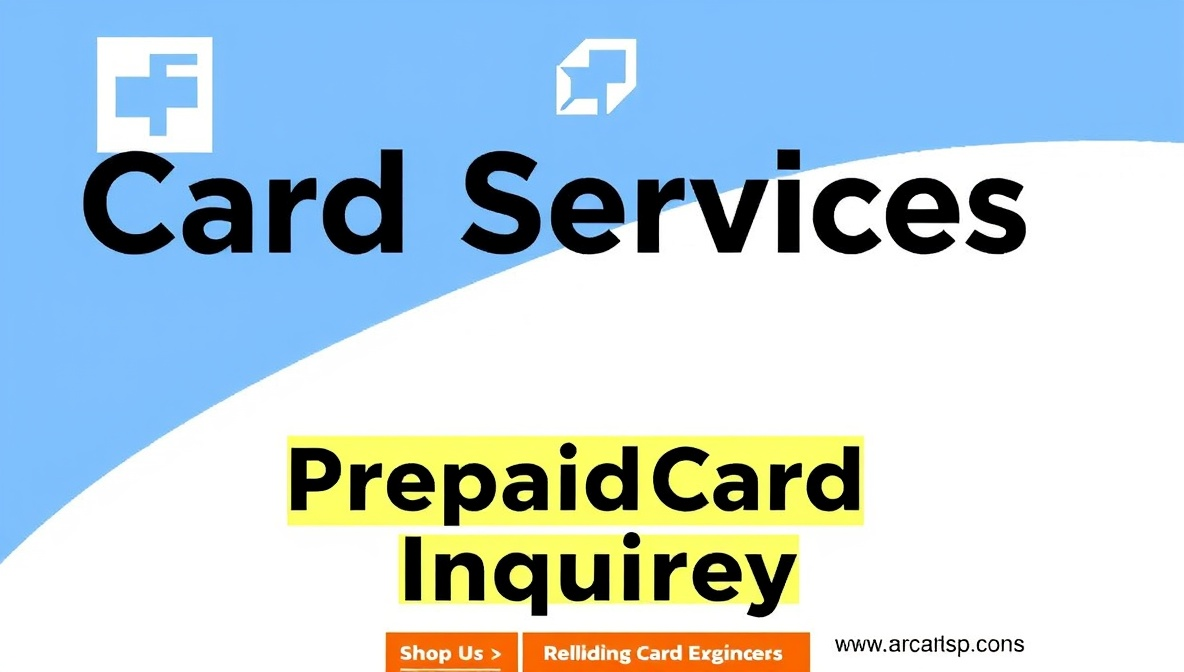 card services prepaid card inquiry