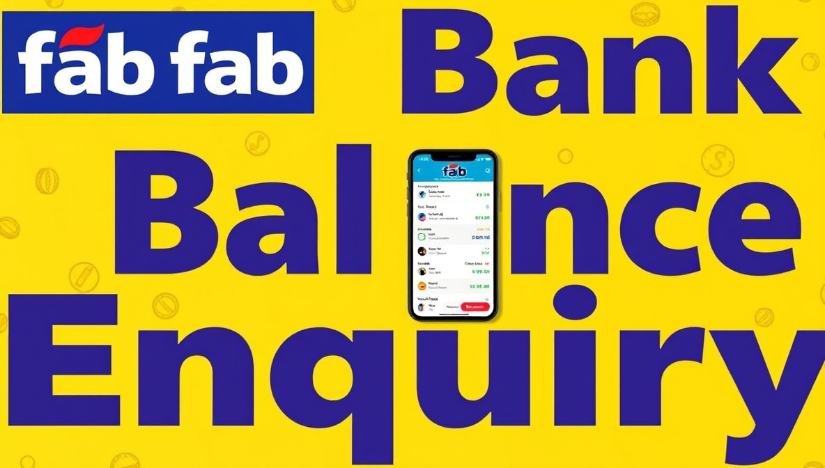 fab bank balance enquiry