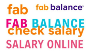fab balance check salary online