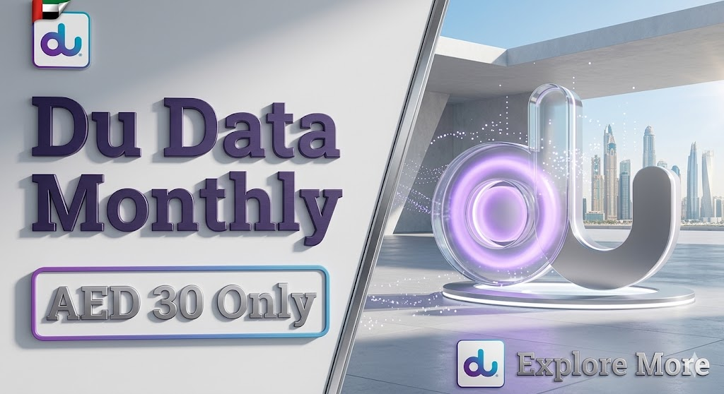 du unlimited data for 1 month