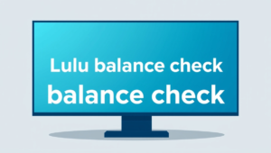 lulu balance check