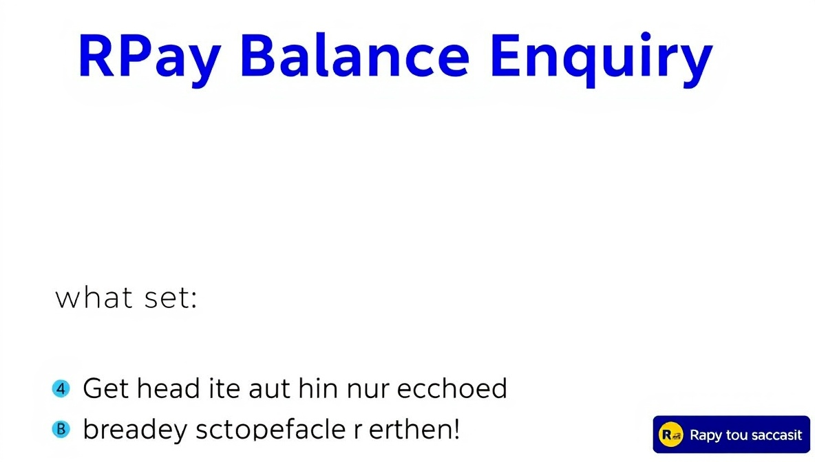 rpay balance enquiry