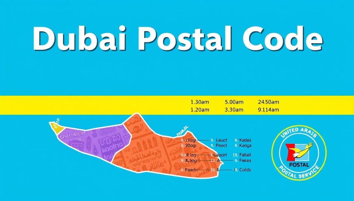dubai postal code