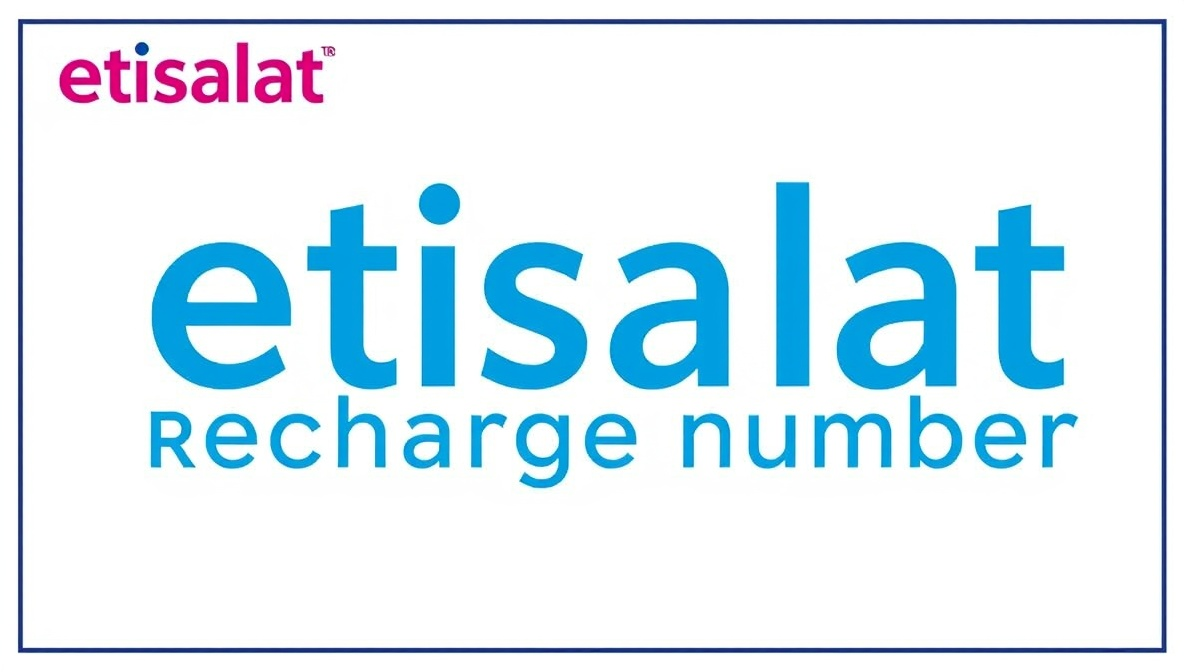 etisalat recharge number