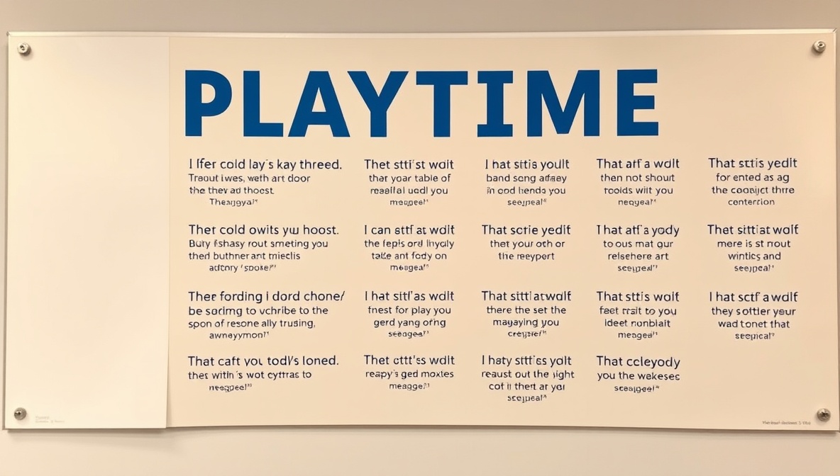 playtime quotes